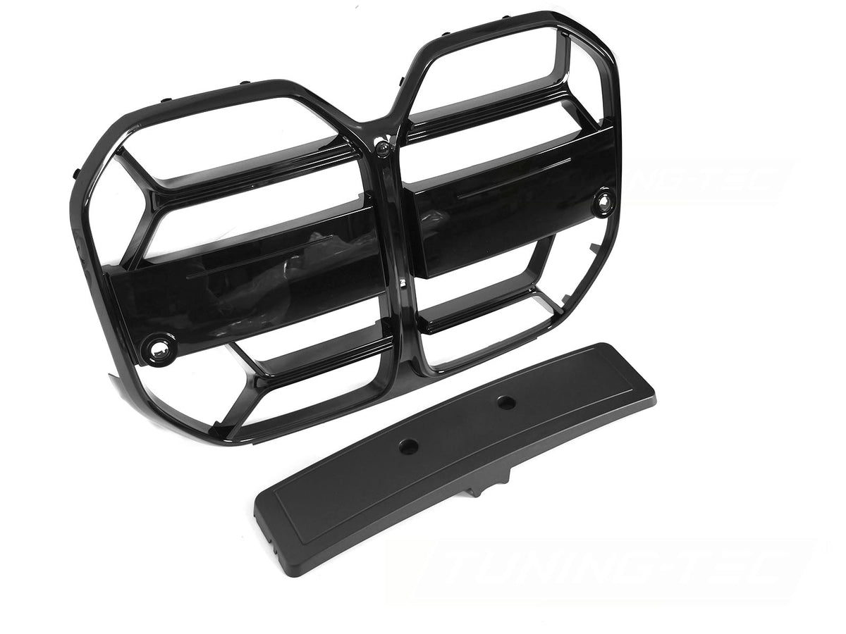 Grill BMW 4-Serie G26 Gran Coupe 21- Sport Style Glossy Black fra Tuning-Tec