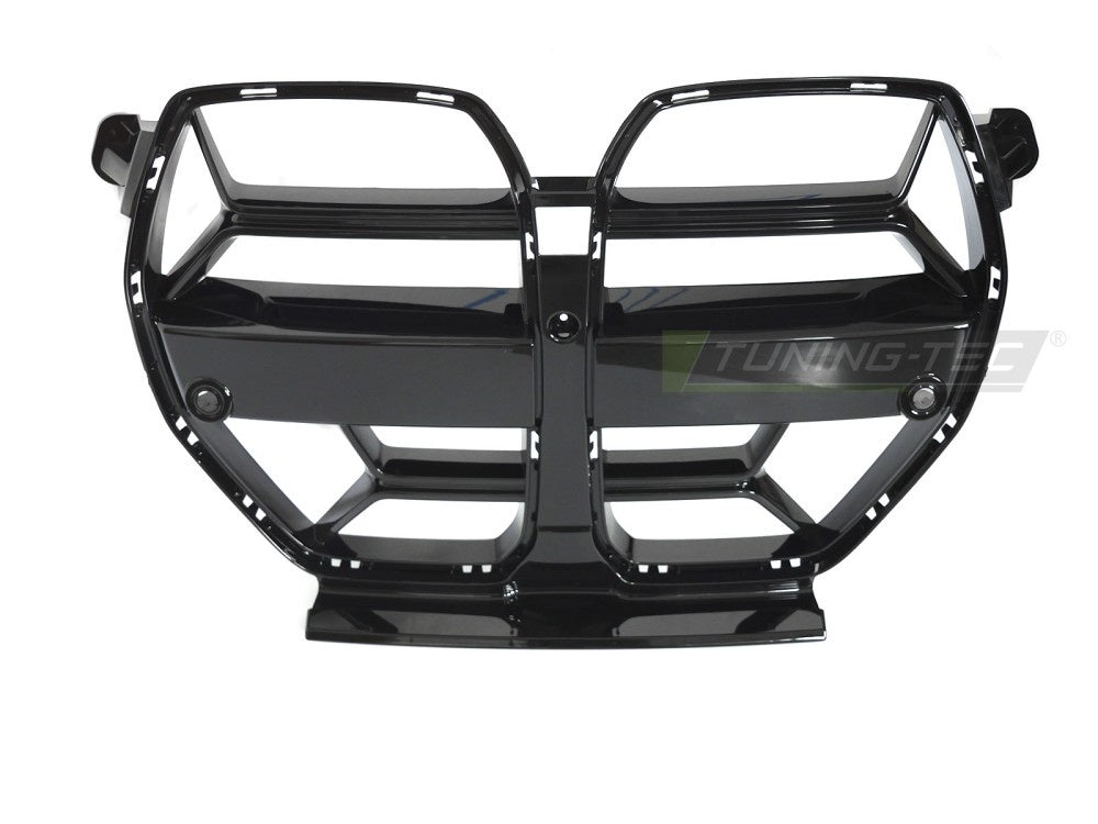 Blank svart frontgrill til BMW M4 G82 Sport Style