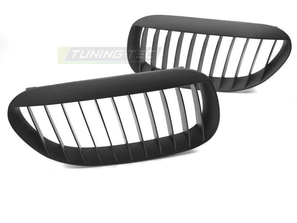 Grill BMW 6-Serie E63 E64 02-10 matt sort fra Tuning-Tec