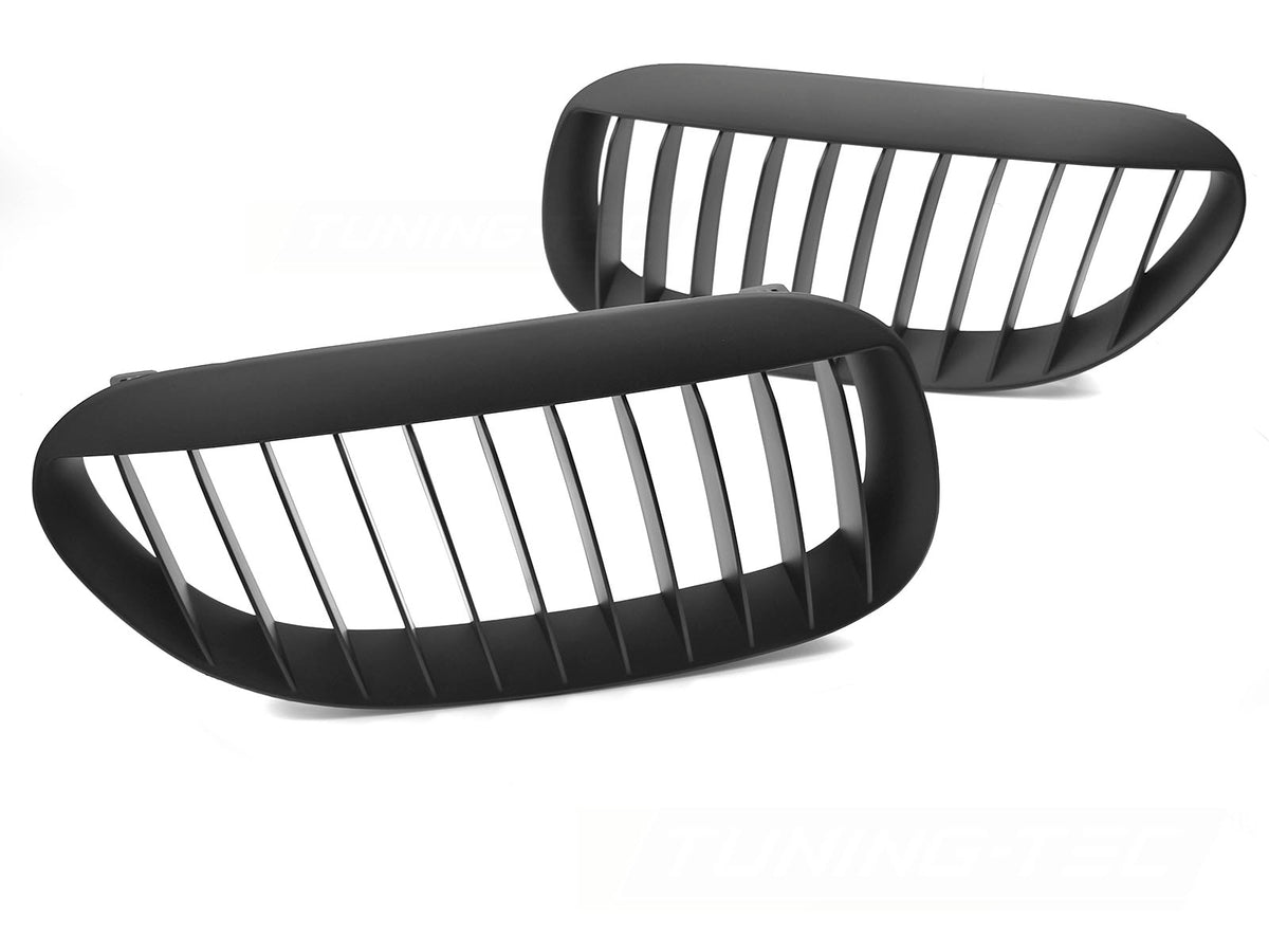 Grill BMW 6-Serie E63 E64 02-10 matt sort fra Tuning-Tec