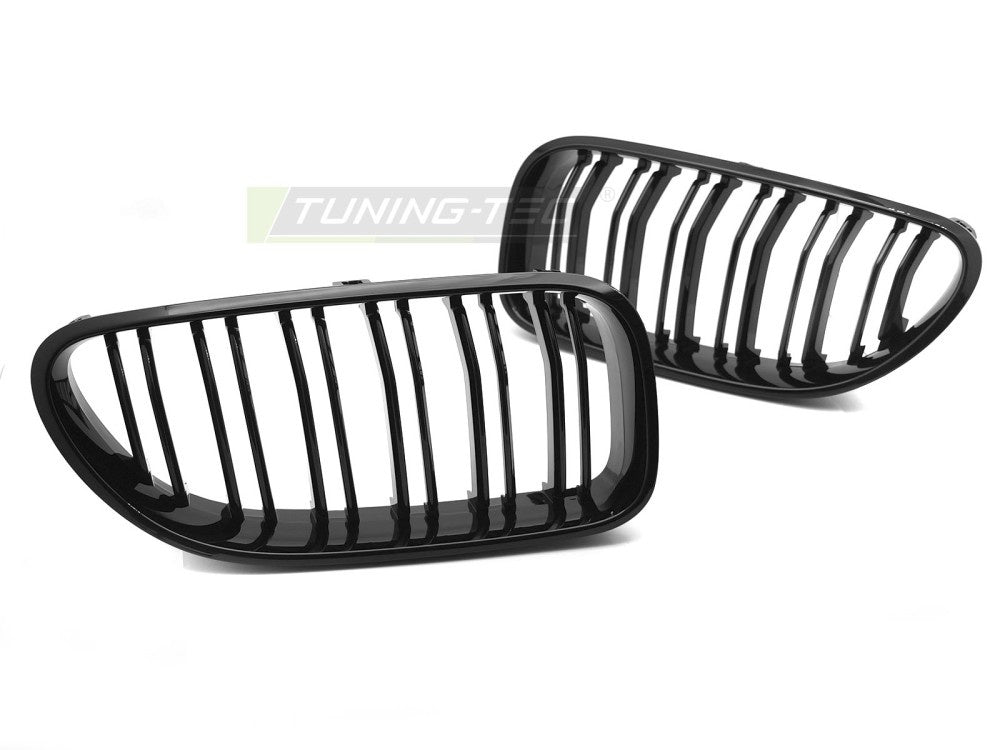 Grill BMW 6-Serie F12/F13 11-18 Sport Double Bar Glossy Black - front