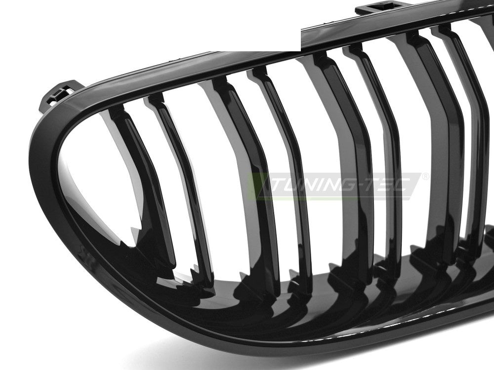BMW 6-Serie F12 F13 grill glossy black double bar fra Tuning-Tec