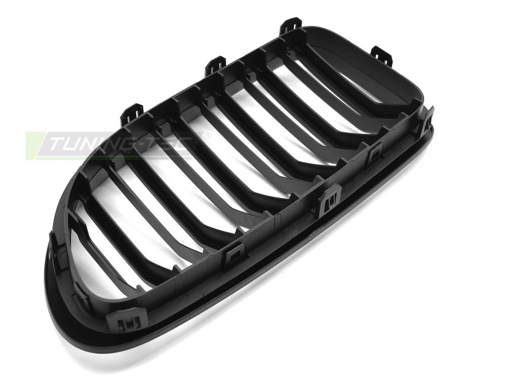 BMW F12 F13 grill matt svart doble spiler sport 11-18 Tuning-Tec