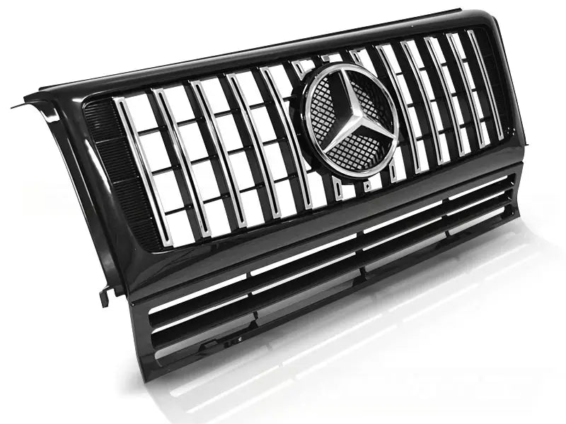 Grill Mercedes W463 90-14 Chrome Black W464 G63 Look | Nomax.no🥇