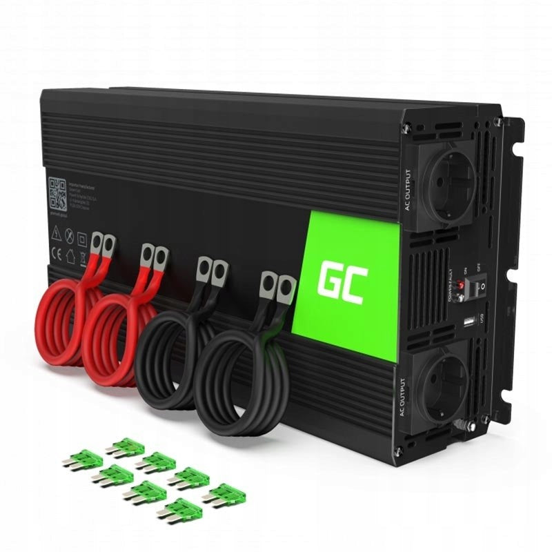 Green Cell - Omformer Inverter 12V Til 230V 2000W/4000W