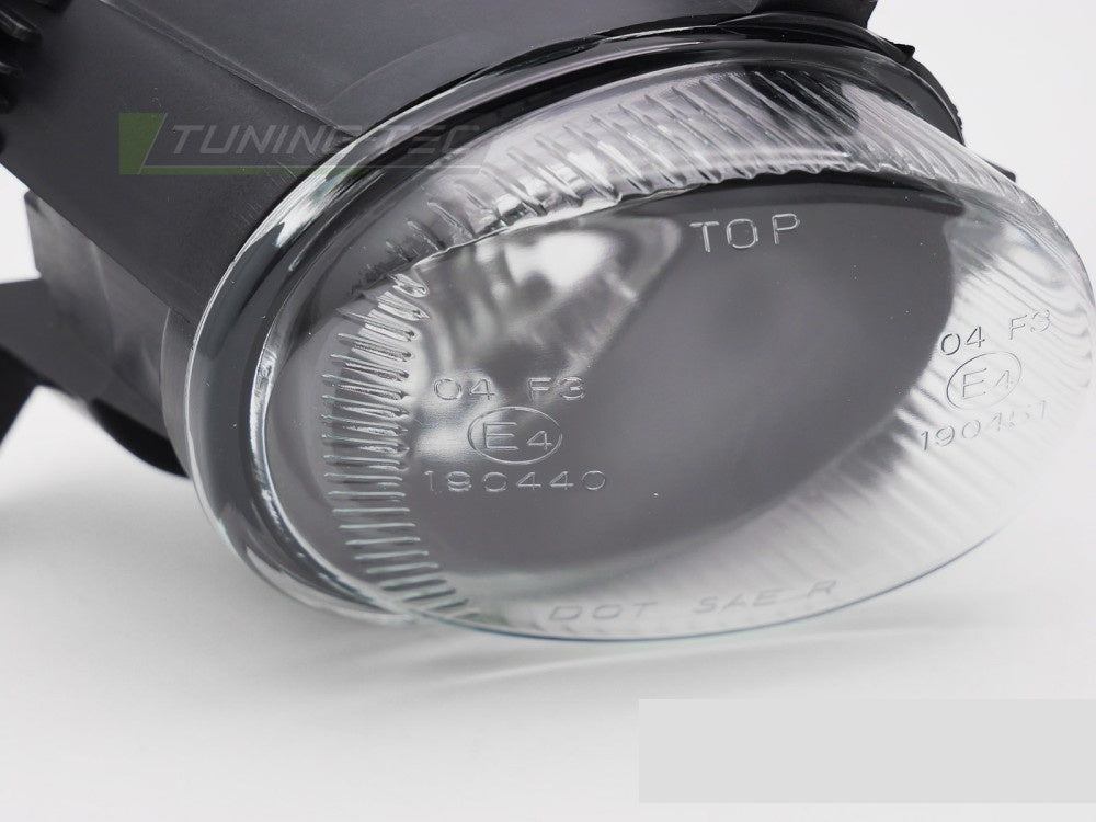 Audi A4 B7 takelys med clear glass E-godkjent Tuning-Tec