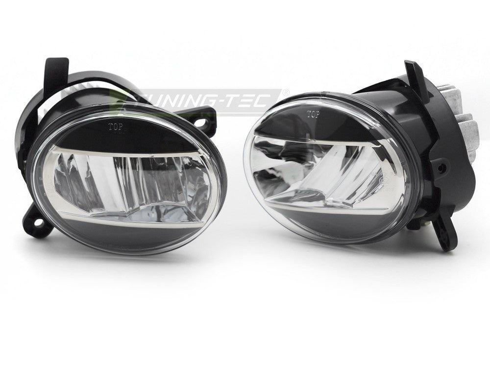 Takelys LED svart Audi A6 C6 04-11 fra Tuning-Tec