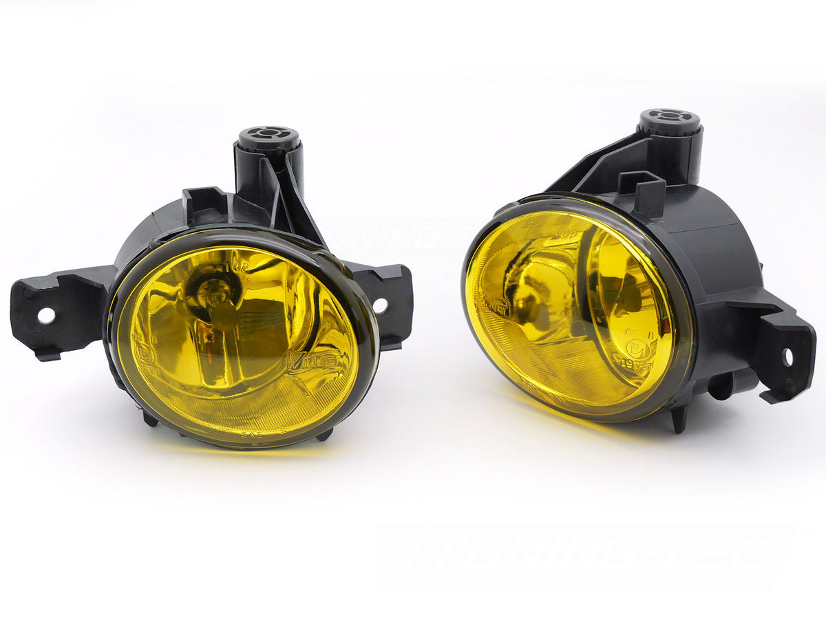 Takelys med gult glass til BMW X1 E84 09-14 fra Tuning-Tec