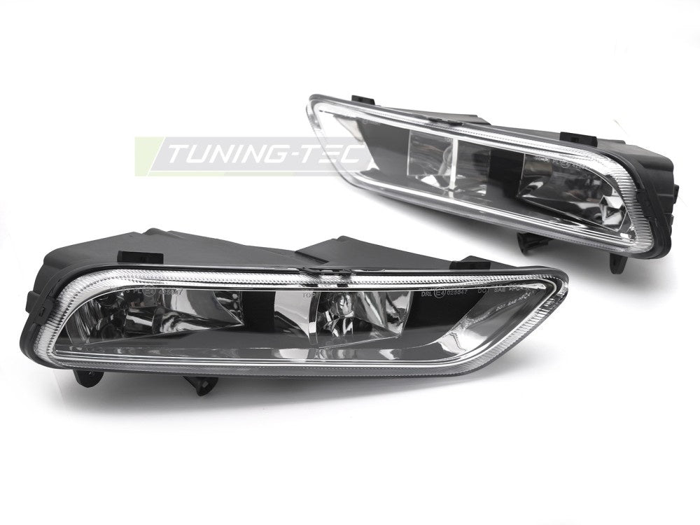 Takelys med DRL klart glass til Volkswagen Passat B7 10-14 Sedan og Variant fra Tuning-Tec
