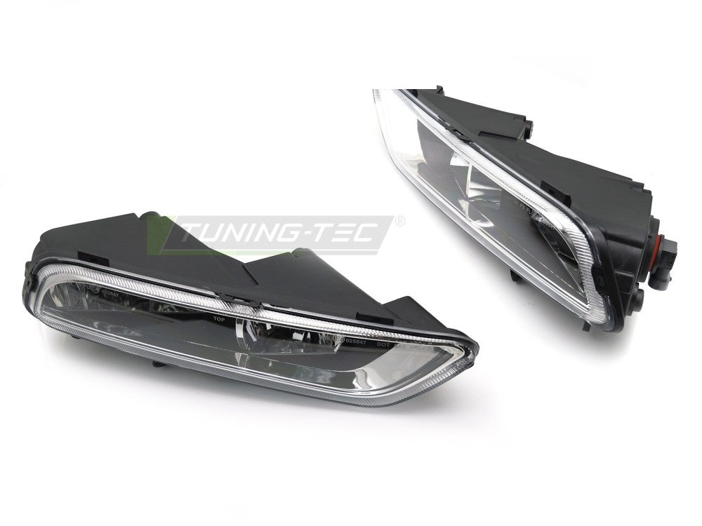 Volkswagen Passat B7 2010-2014 takelys med integrert dagkjørelys klart glass