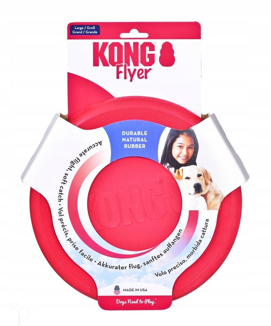Kong Flyer L Frisbee for Hund
