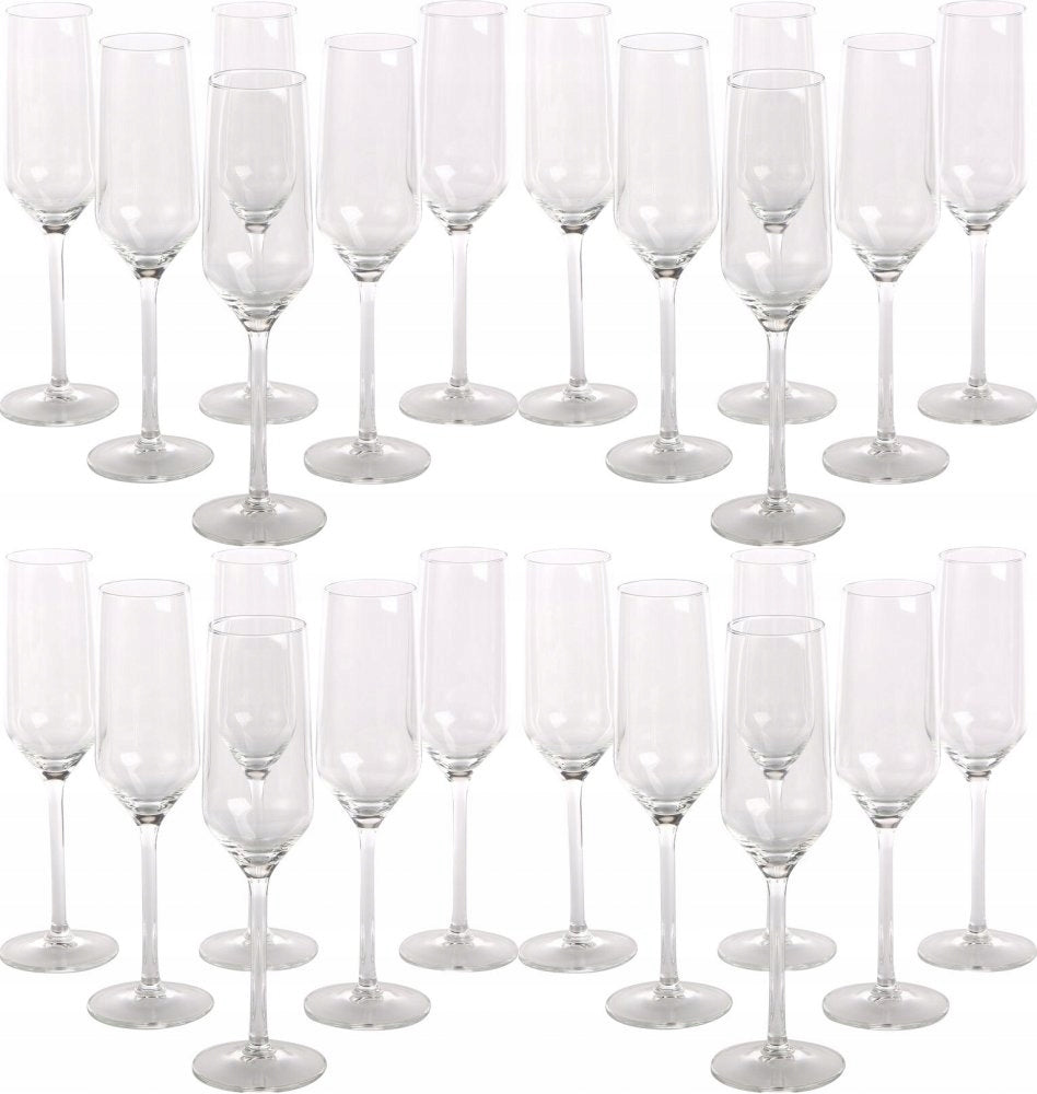Champagneglass sett Prosecco Altom Design Rubin 220ml, 6 Stk x4