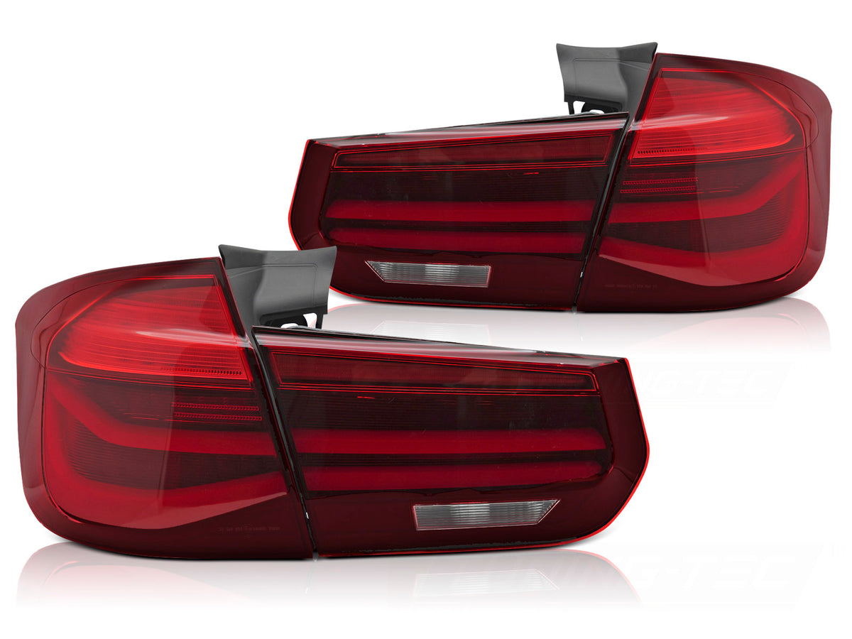 Baklykter BMW 3 Serie F31 11-18 LED Bar sekvensielle røde fra Tuning-Tec