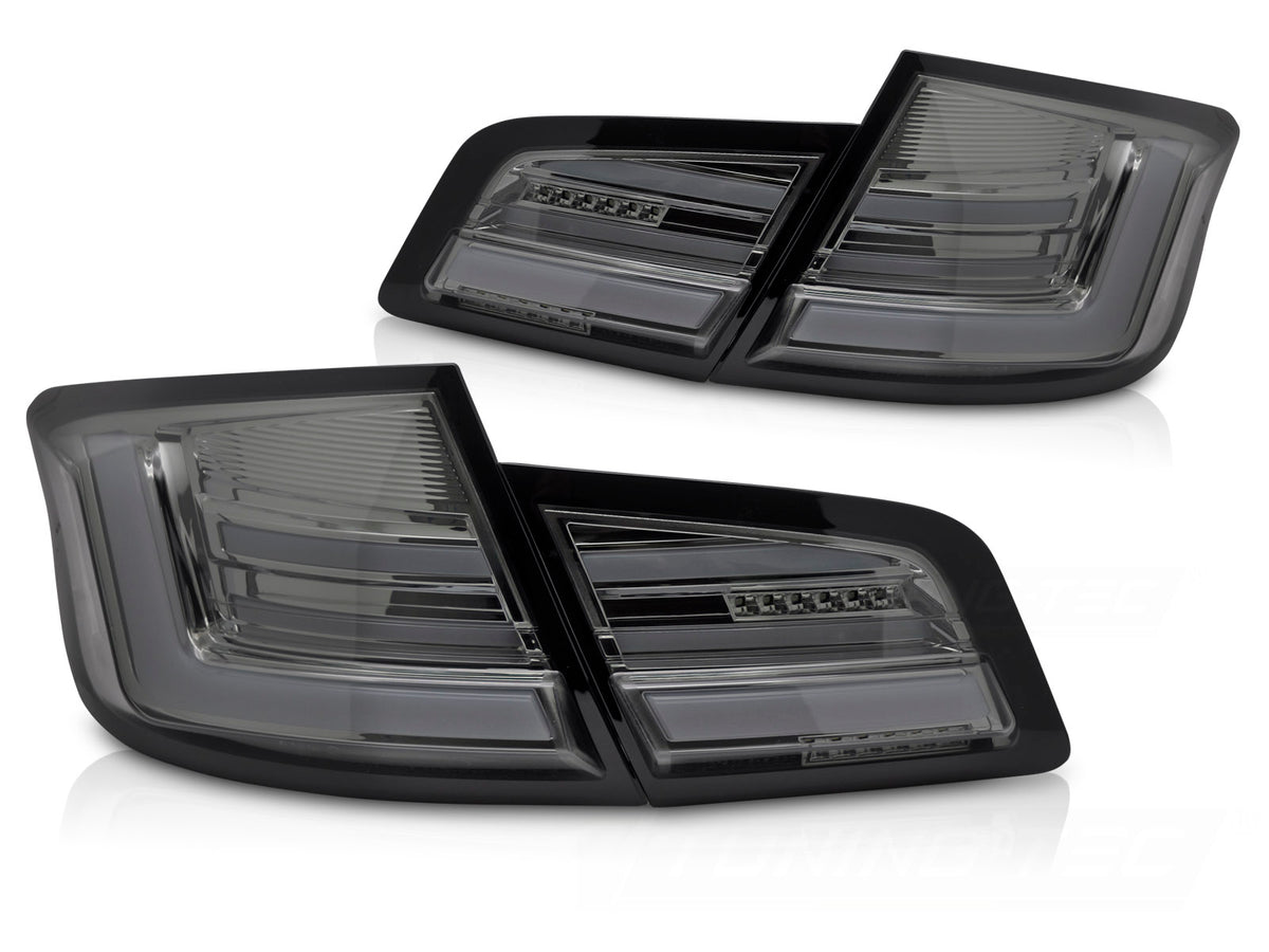 Baklykter BMW 5-Serie F10 10-13 LED Bar Smoke Sekvensiell fra Tuning-Tec