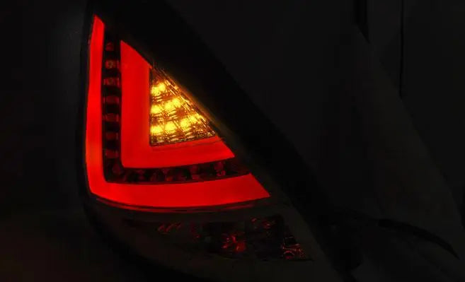 Baklykter Ford Fiesta MK7 12-15 HB Red Smoke Led Bar | Nomax.no🥇_2