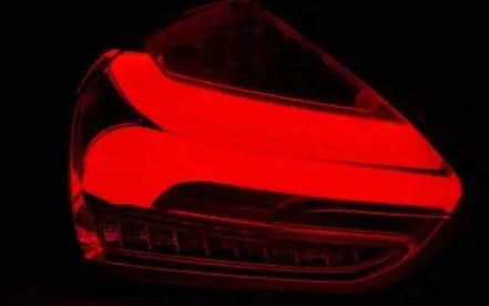 Baklykter Ford Focus 3 15-18 Hatchback Red Smoke SEQ Led | Nomax.no🥇_1