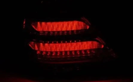 Baklykter Mercedes W203 Sedan 00-04 Led Bar TAIL Lights Red Smoke SEQ | Nomax.no🥇_1