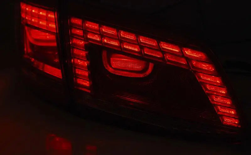 Baklykter VW Passat B7 Variant 10-14 - Røde hvite LED | Nomax.no_2