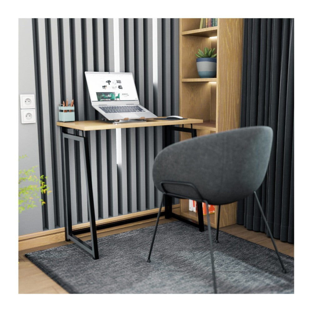 Mark Adler Leader 1.5 Craft skrivebord – nærbilde bordplate eikefinish