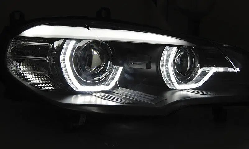 Frontlykter BMW X5 E70 07-10 AE DRL LED AFS HID - Nomax.no_3