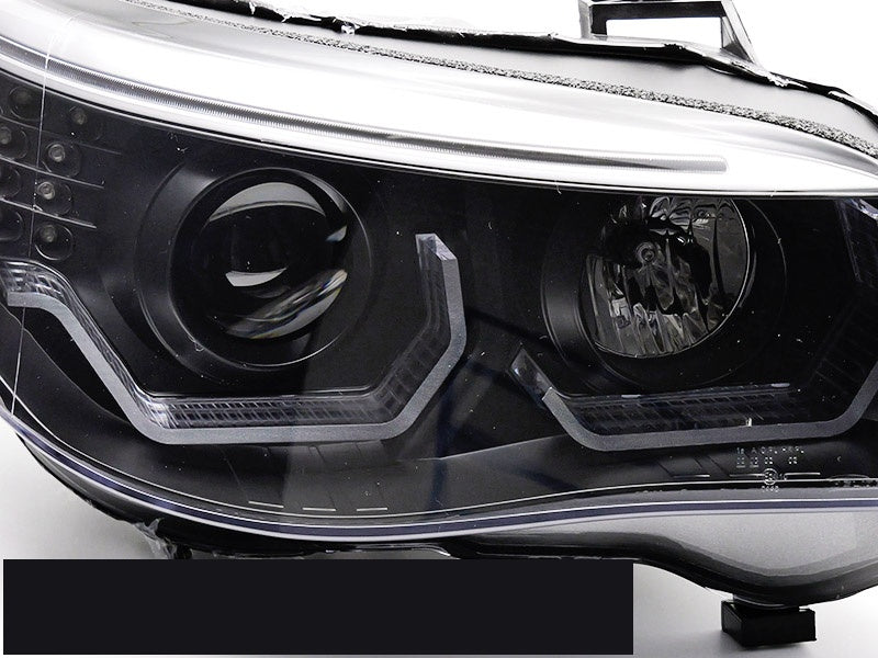 Tuning-Tec Angel Eyes LED 3D frontlykter til BMW 5-Serie E60 E61 2003-2010