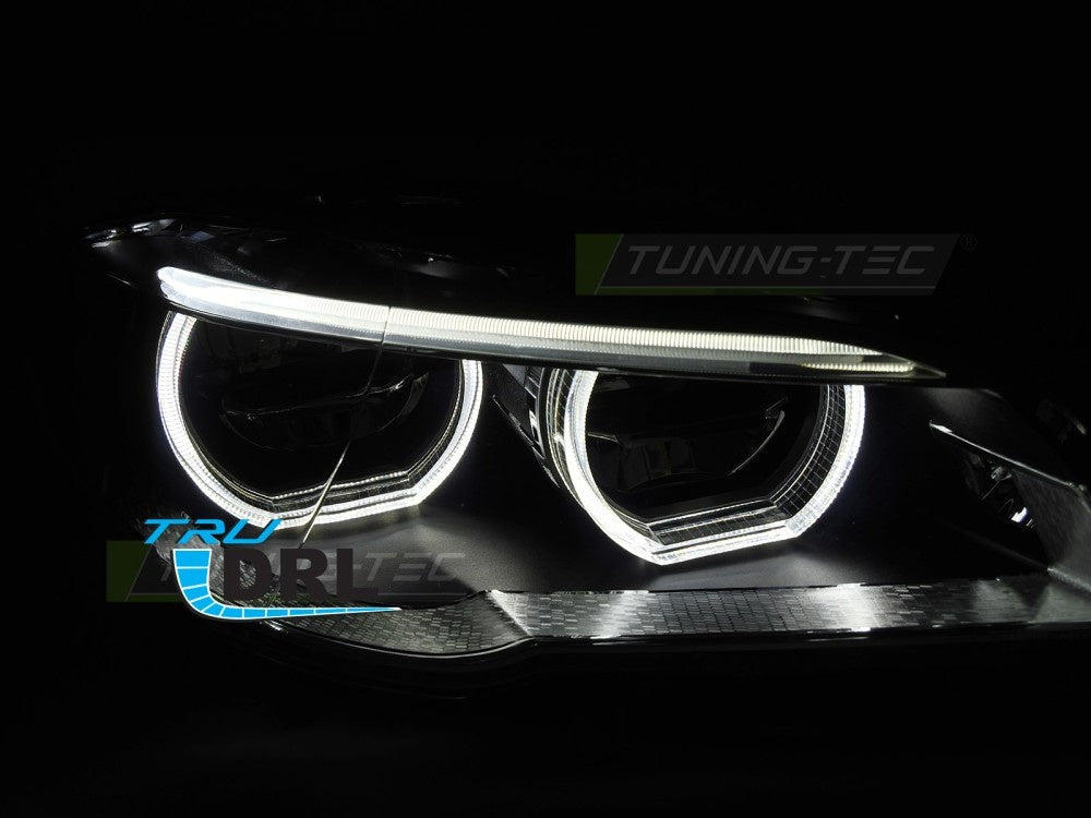 LED frontlykter til BMW F10 F11 med dagkjørelys – komplett sett