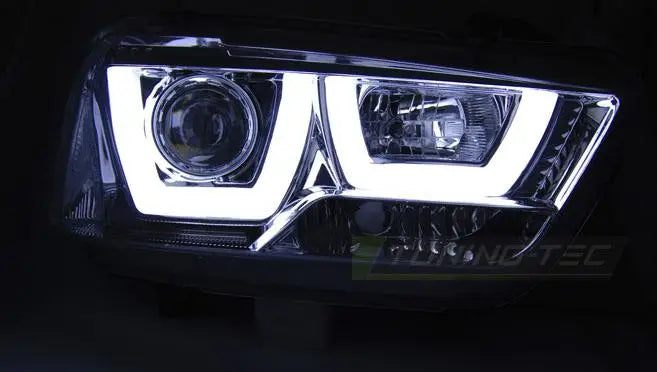 Frontlykter Dodge Charger LX II 11-15 Tube Light Chrome | Nomax.no🥇_4