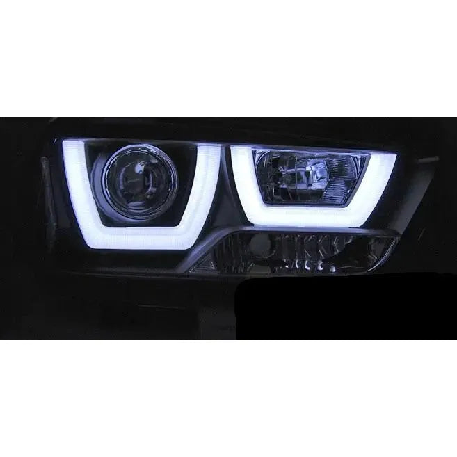 Frontlykter Dodge Charger LX II 11-15 Tube Light Black | Nomax.no🥇_2