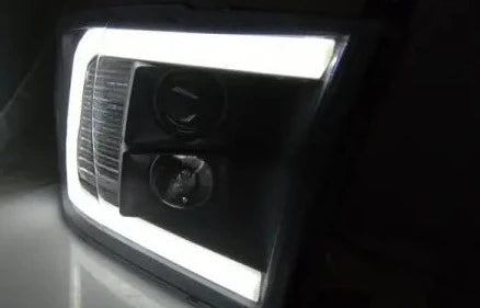 Frontlykter Dodge Ram 09-18 Tube Light Black | Nomax.no🥇_2