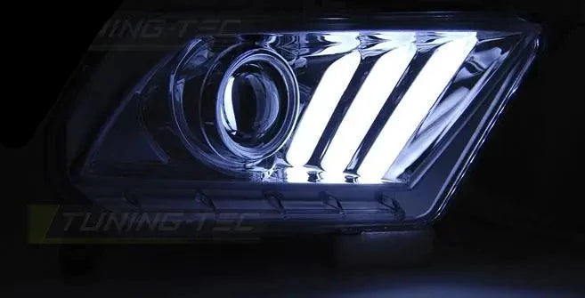 Frontlykter Ford Mustang V 10-13 Tube Light Chrome | Nomax.no🥇_3