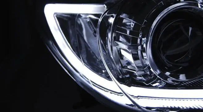 Frontlykter Mazda 3 09-10.13 Tube Light Chrome | Nomax.no🥇_3
