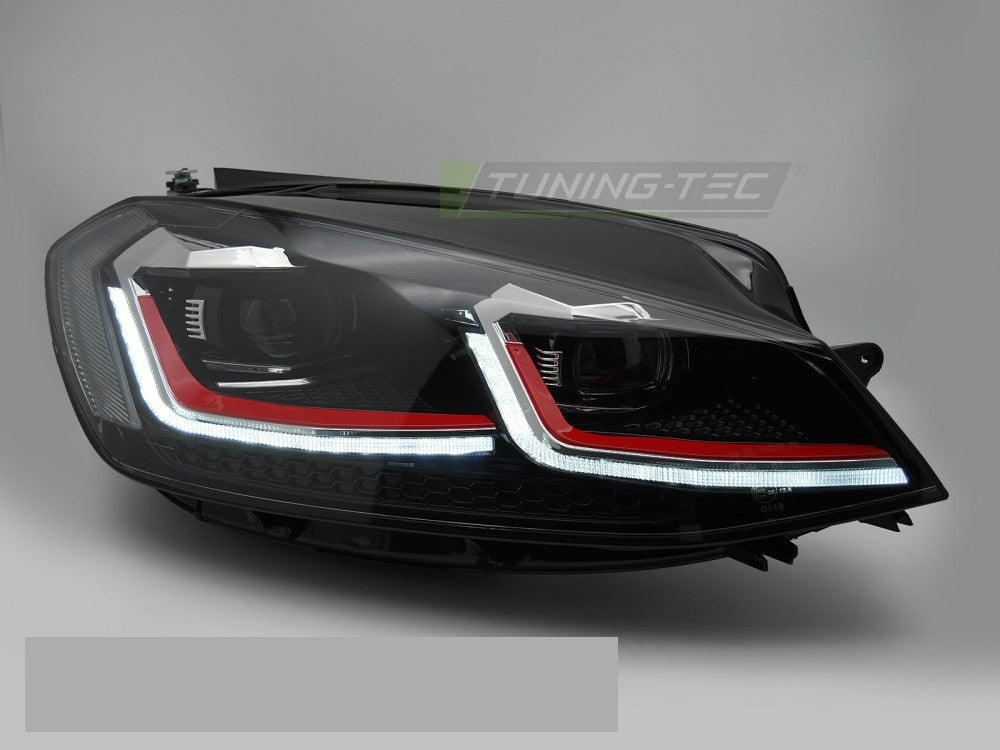 Volkswagen Golf 7 Frontlykter med dynamisk DRL og full LED-teknologi LPVX12