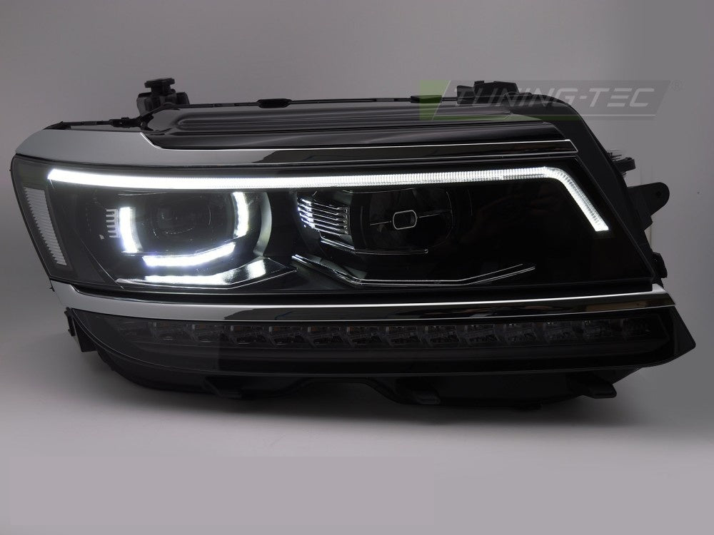 LED Frontlykter til VW Tiguan II 2016-2024 med dynamiske blinklys