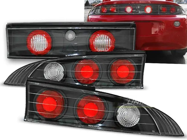 Baklykter Mitsubishi Eclipse 06.95-12.98 Black | Nomax.no🥇