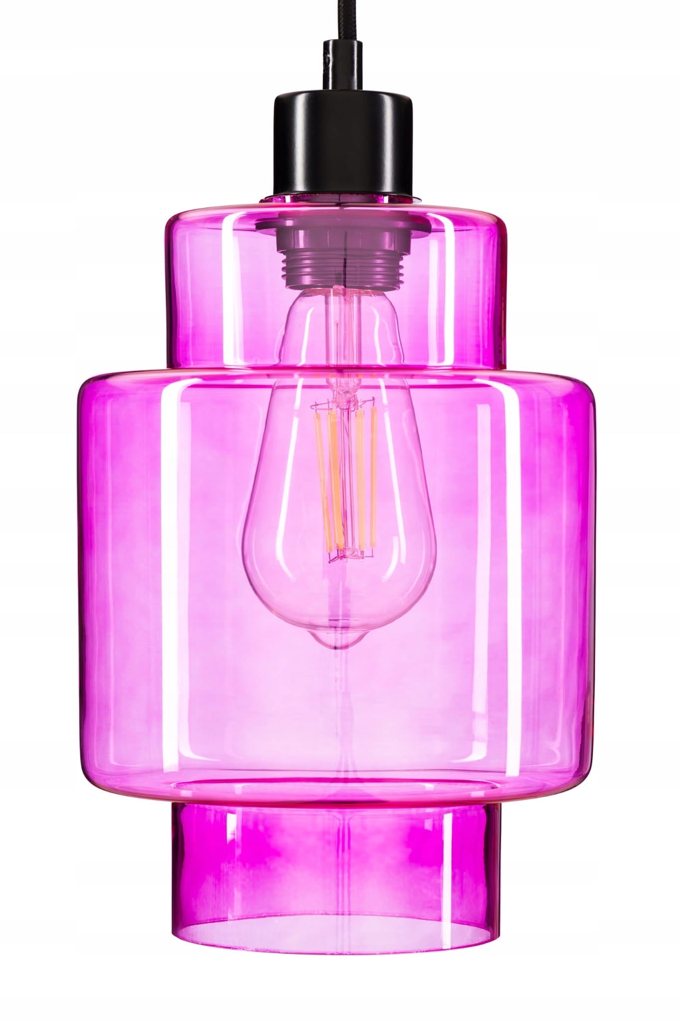 Moderne Rosa Glass Hengelampe Ep017 (Ep017 8C)
