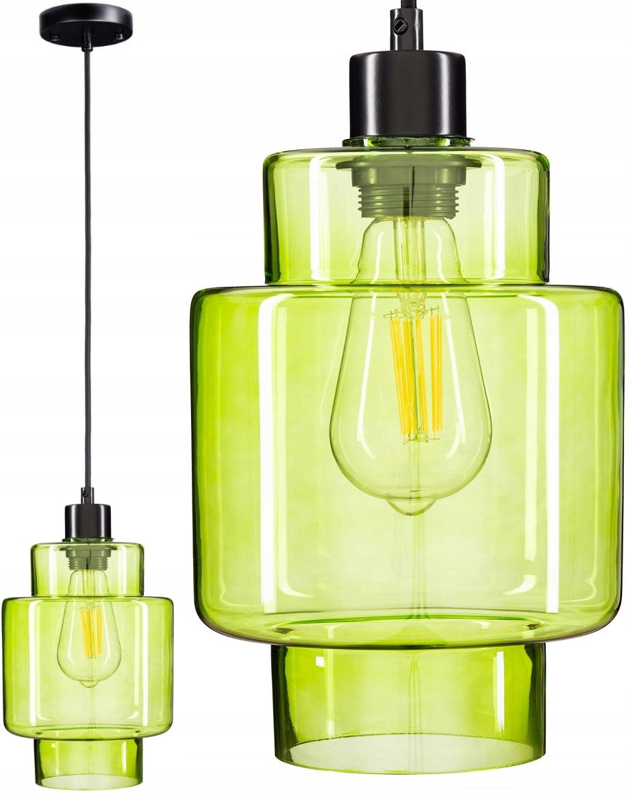 Moderne Grønn Glass Hengelampe Ep017 (Ep017 G)