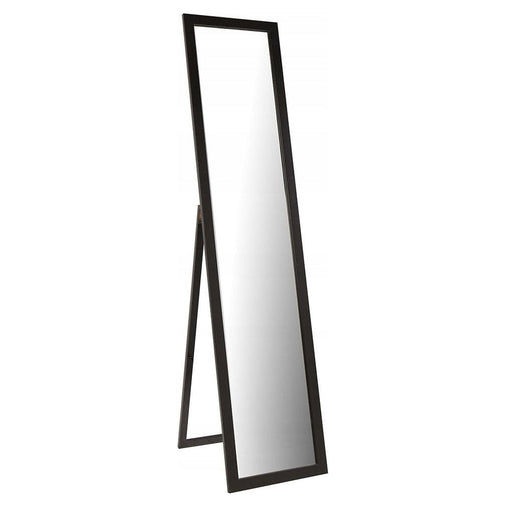 Stående Svart Speil 155x35,8 cm til Garderobe