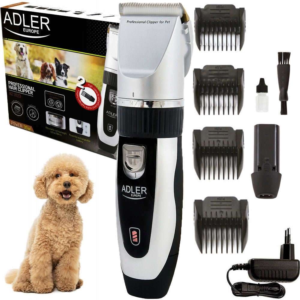 Adler Ad 2823 klippemaskin for hunder og kjæledyr