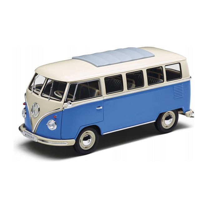Modell Volkswagen T1 1:18 Blå