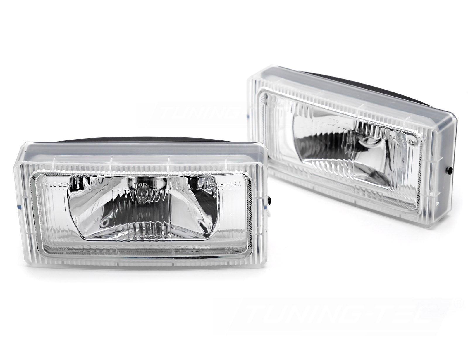 Tåkelys Mercedes W201 190E 1982–1993 krom, SPORT-støtfanger, H3 – HAME28