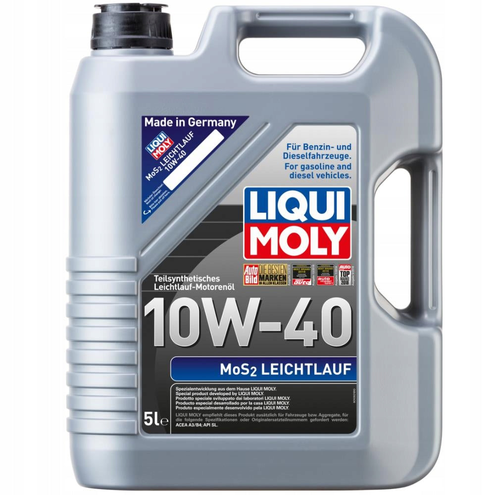 Liqui Moly MoS2 Leichtlauf 10W40 Olje 5L