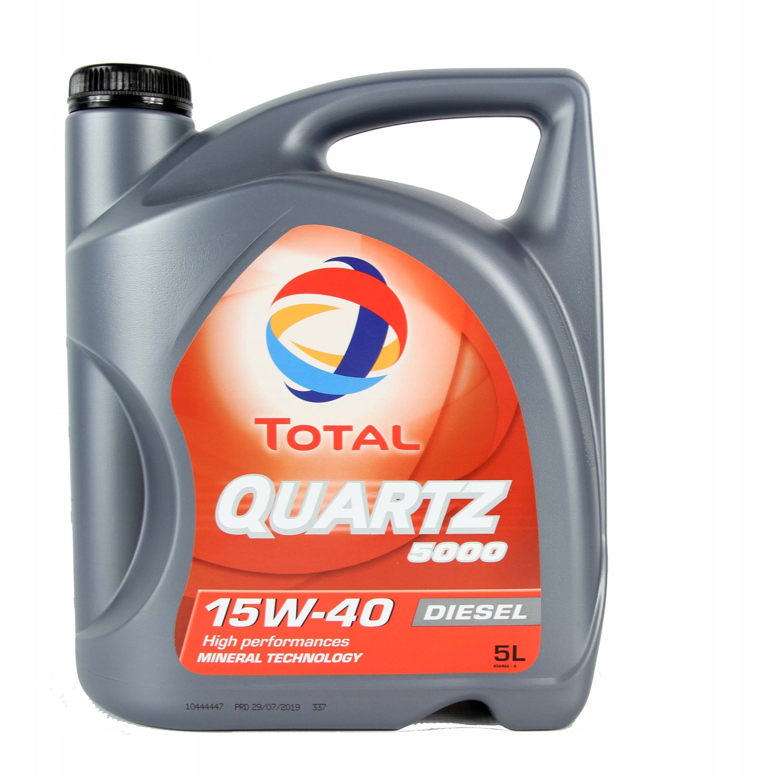Total 15W-40 Quartz Diesel 5000 Motorolje 5L