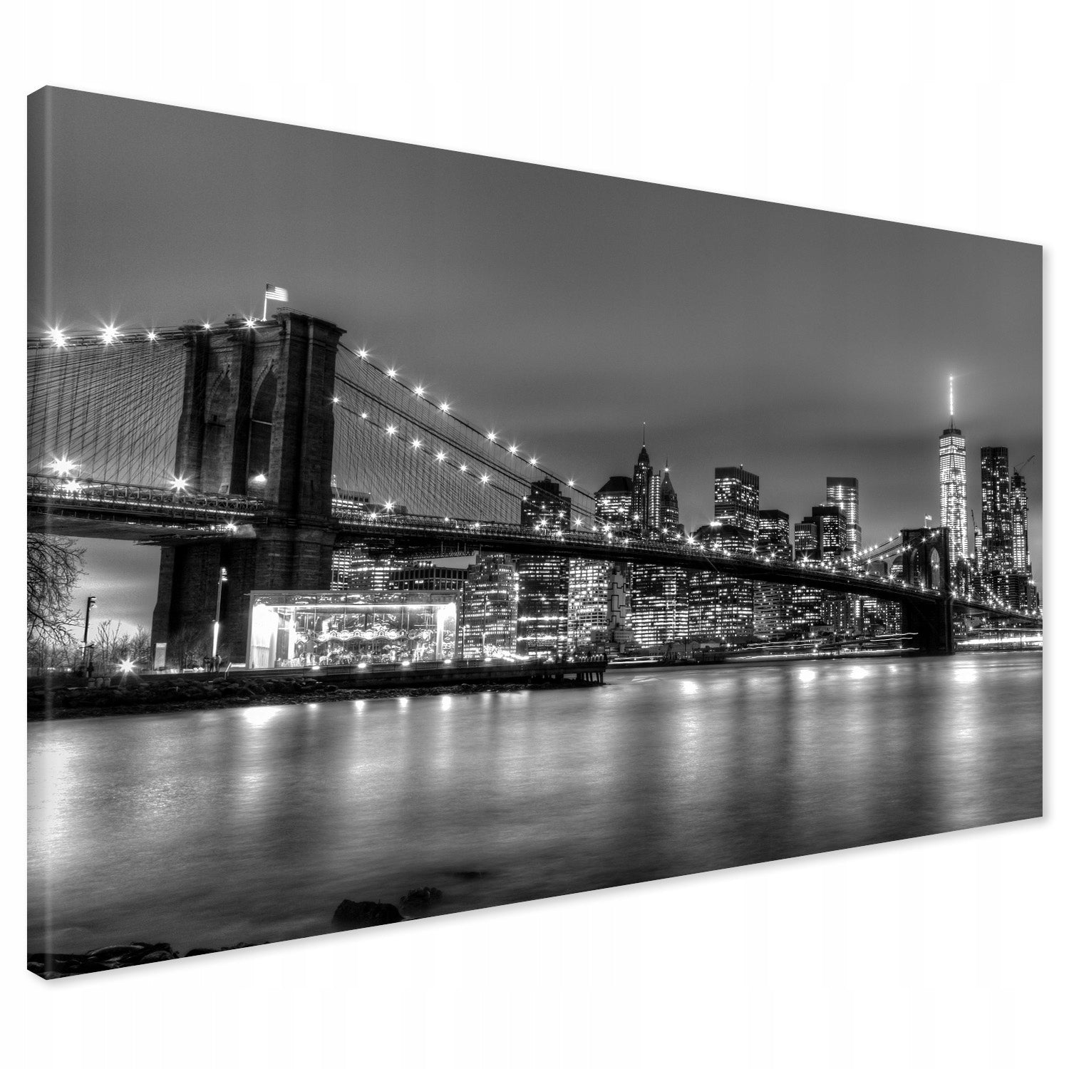 Bilde på lerret New York Manhattan bro 120x80
