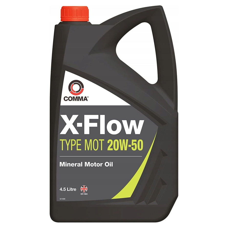 Motorolje Comma X-Flow Type MOT 20W50 4,5L