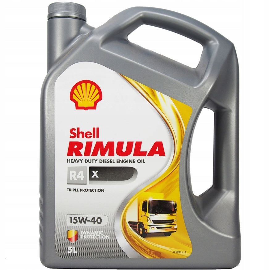 Shell Rimula R4 X Motorolje 15W-40 5L