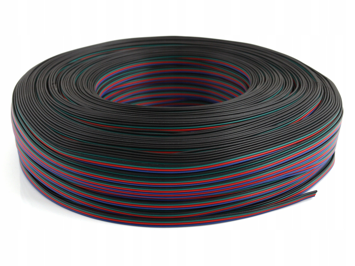 4Pin-kabel for RGB LED-striper 200M Rull