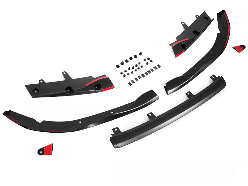 Spoiler front BMW 4-Serie G22 G23 20- Performance Style svart fra Tuning-Tec