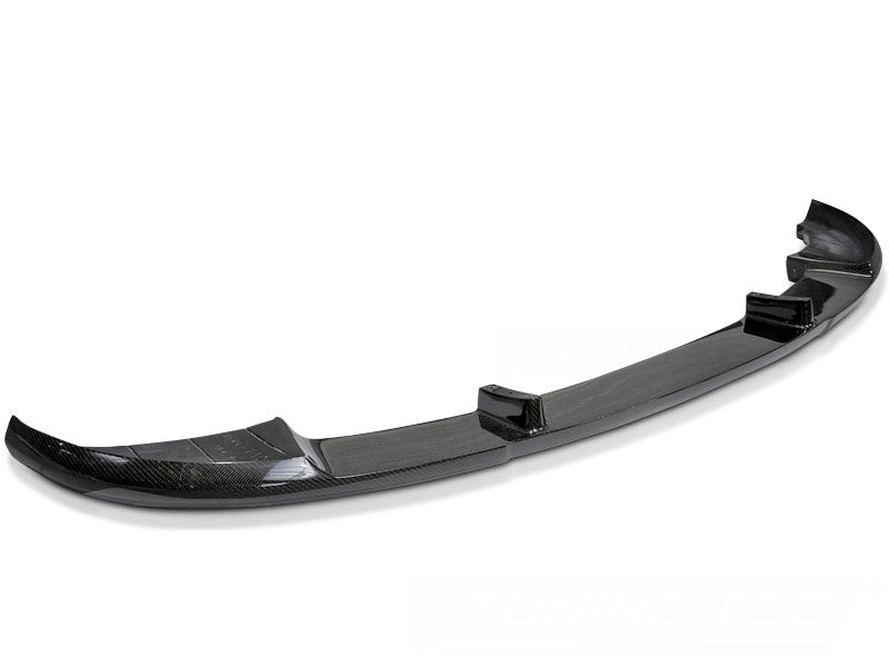 Frontspoiler karbon H-Style til BMW 5-Serie F10 2011–2013 sett forfra