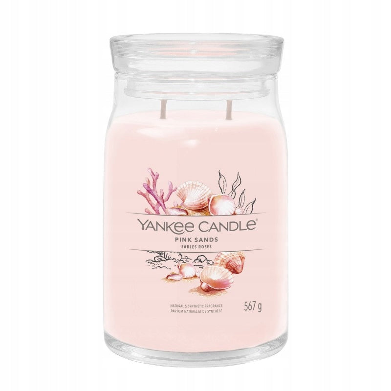 Yankee Candle Stort Lys Pink Sands