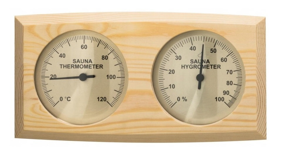 Termo-hygrometer til sauna Hygrometer Termometer Sauna